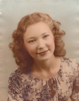 Sue Woody at 13 years old.