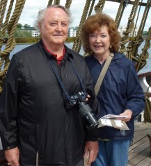 Glenn and Sue Woody on vacation in Ireland in 2012, both at the age of eighty.